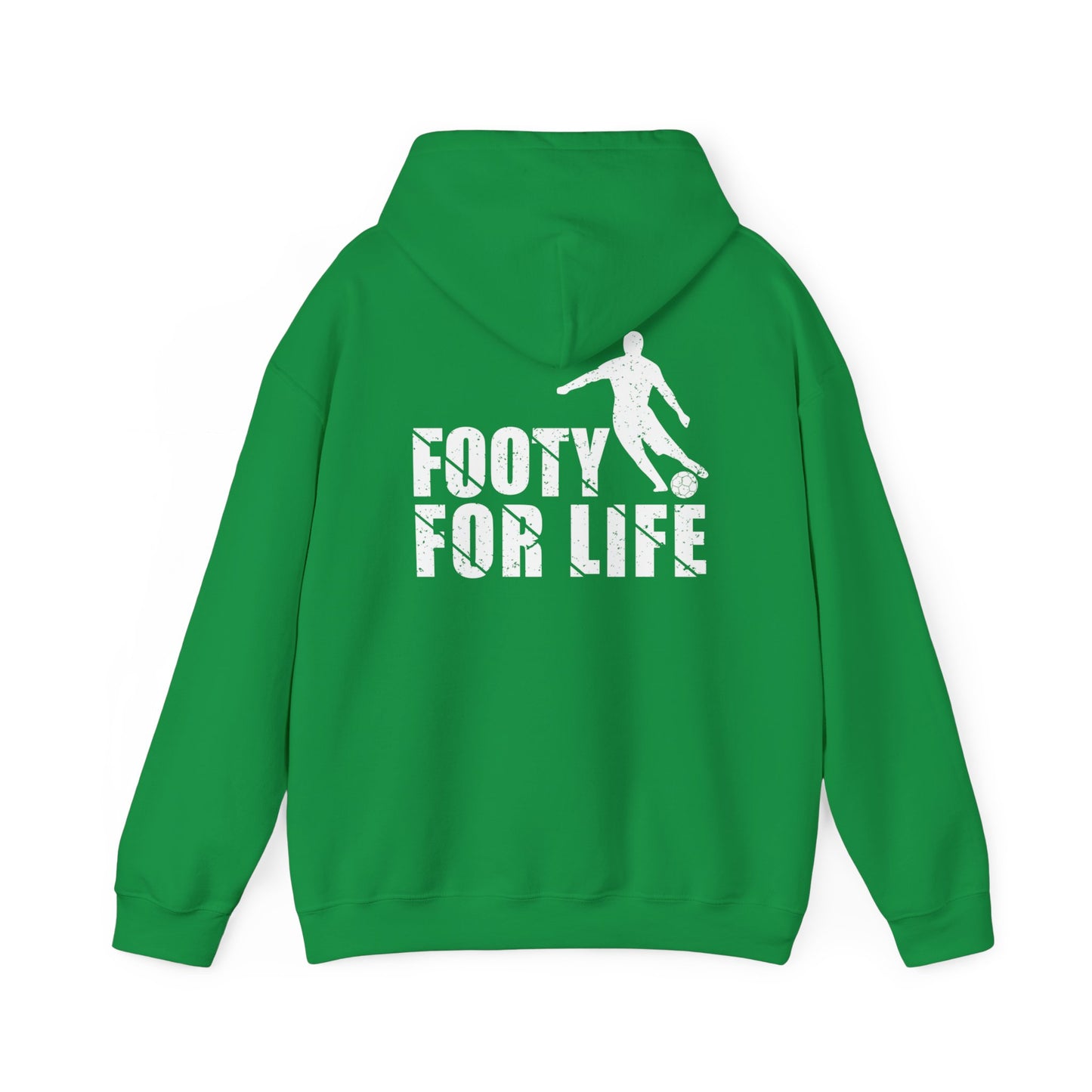 "Footy For Life" Heavy Blend™ Hoodie, Hooded Sweatshirt - Futbolkingdom
