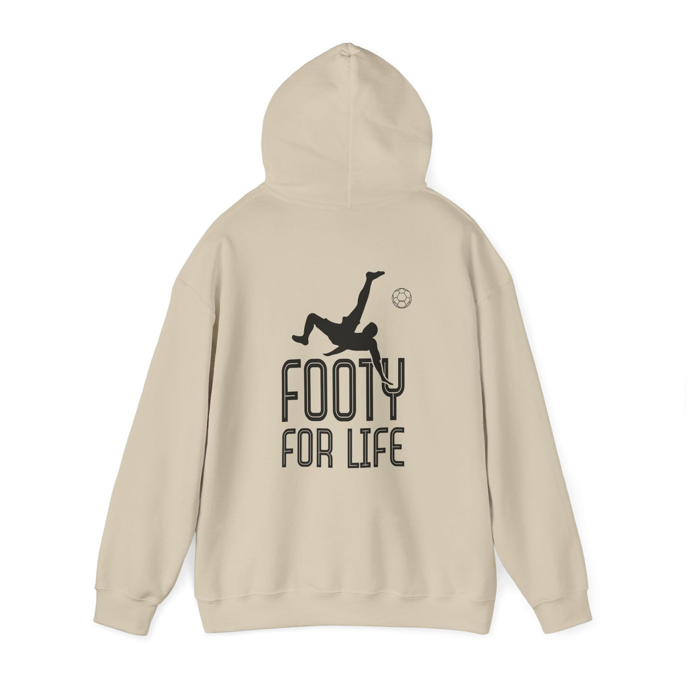 "Footy For Life" Hoodie, Hooded Sweatshirt