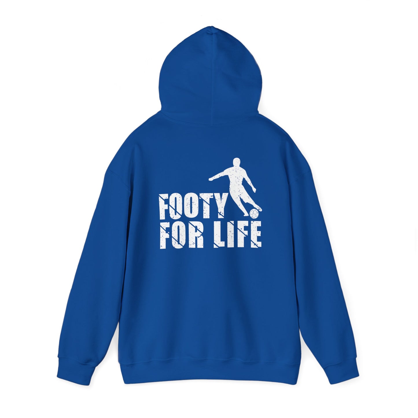 "Footy For Life" Heavy Blend™ Hoodie, Hooded Sweatshirt - Futbolkingdom