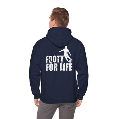 "Footy For Life" Heavy Blend™ Hoodie, Hooded Sweatshirt - Futbolkingdom