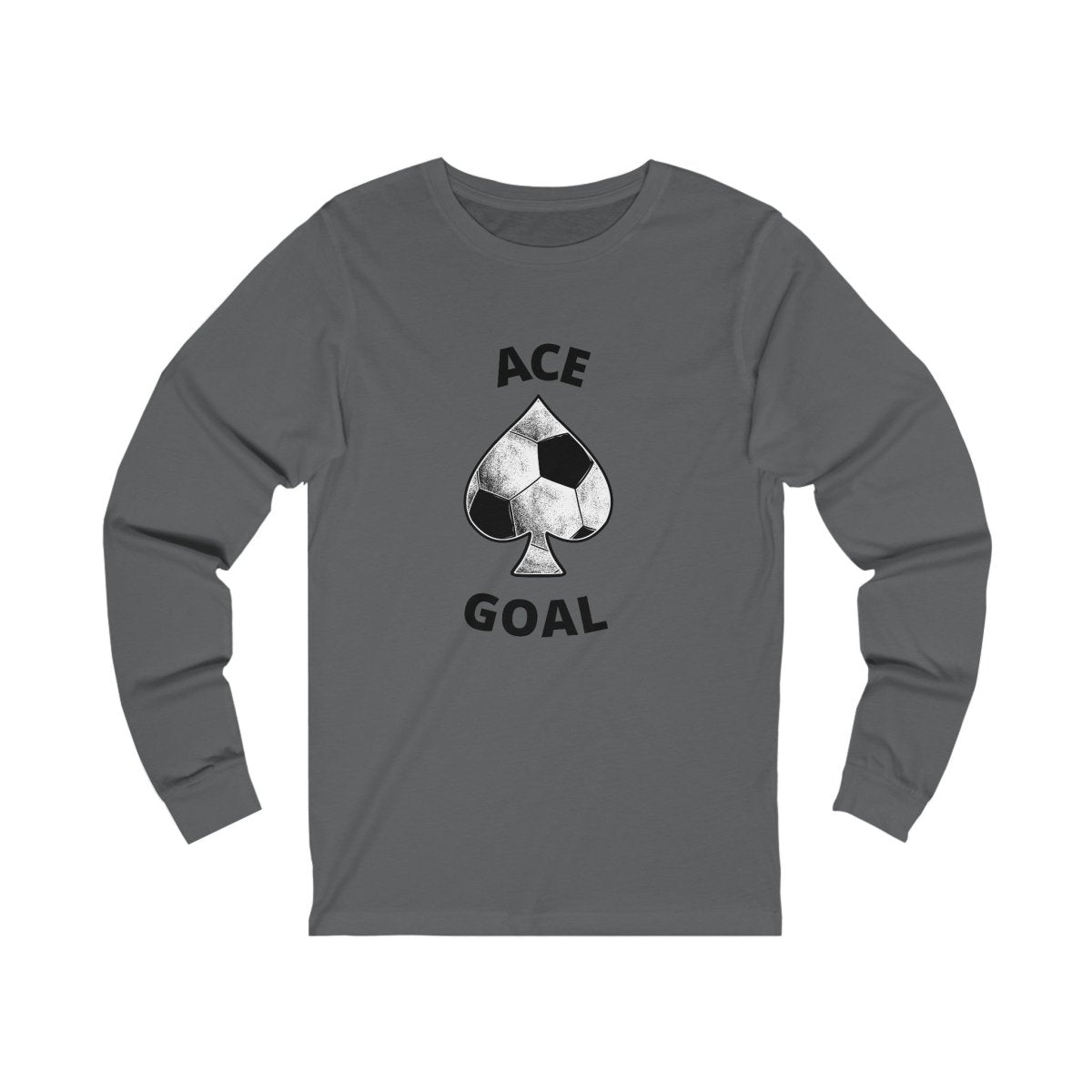 "Ace Goal" Unisex Jersey Long Sleeve Tee - Futbolkingdom