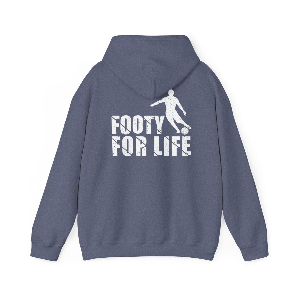 "Footy For Life" Heavy Blend™ Hoodie, Hooded Sweatshirt - Futbolkingdom