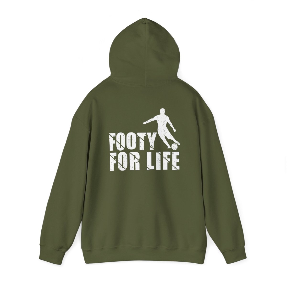 "Footy For Life" Heavy Blend™ Hoodie, Hooded Sweatshirt - Futbolkingdom