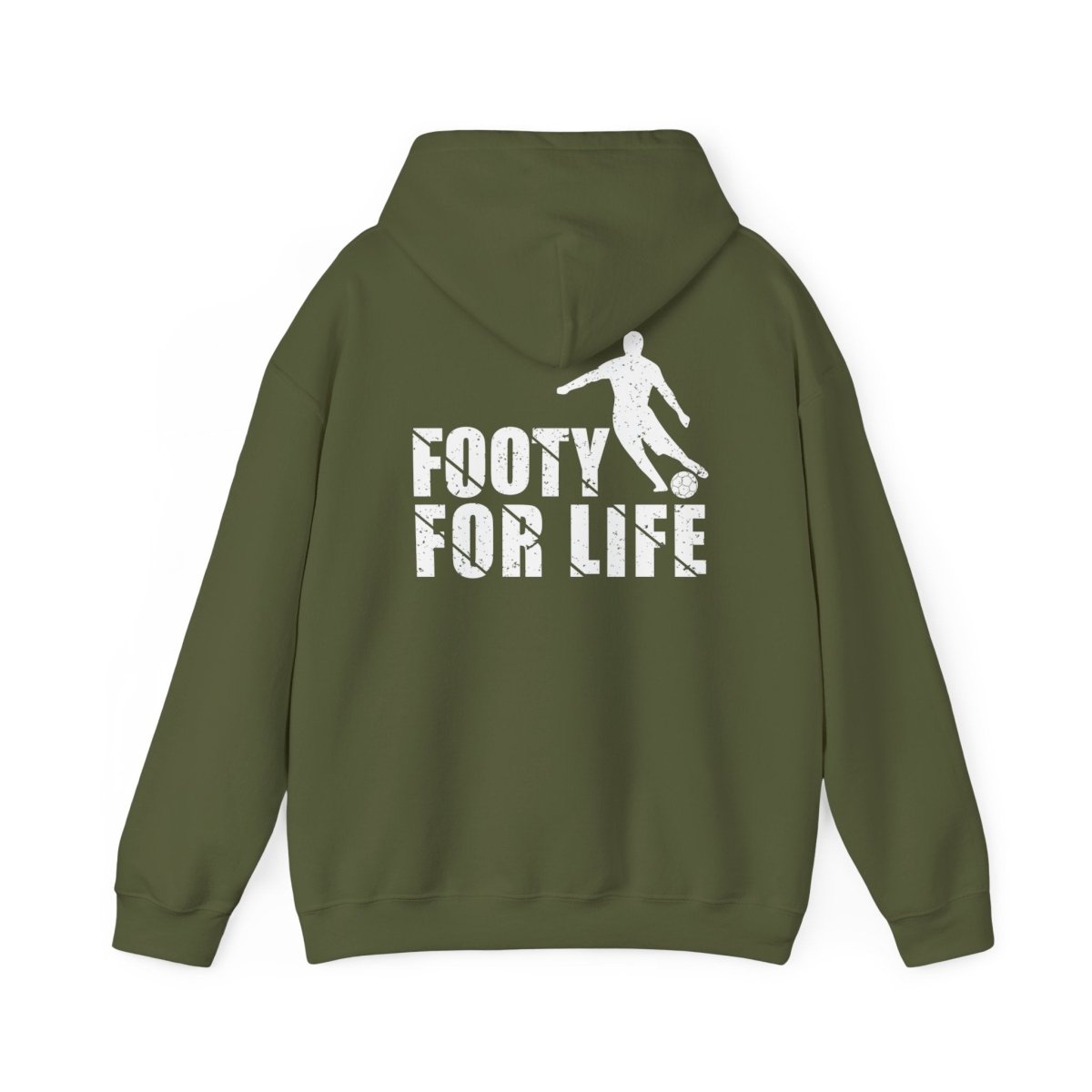 "Footy For Life" Heavy Blend™ Hoodie, Hooded Sweatshirt - Futbolkingdom