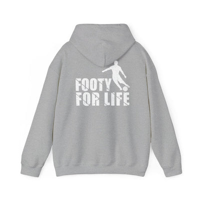 "Footy For Life" Heavy Blend™ Hoodie, Hooded Sweatshirt - Futbolkingdom