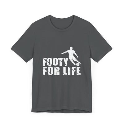 Footy For Life Jersey Short Sleeve Tee - Futbolkingdom