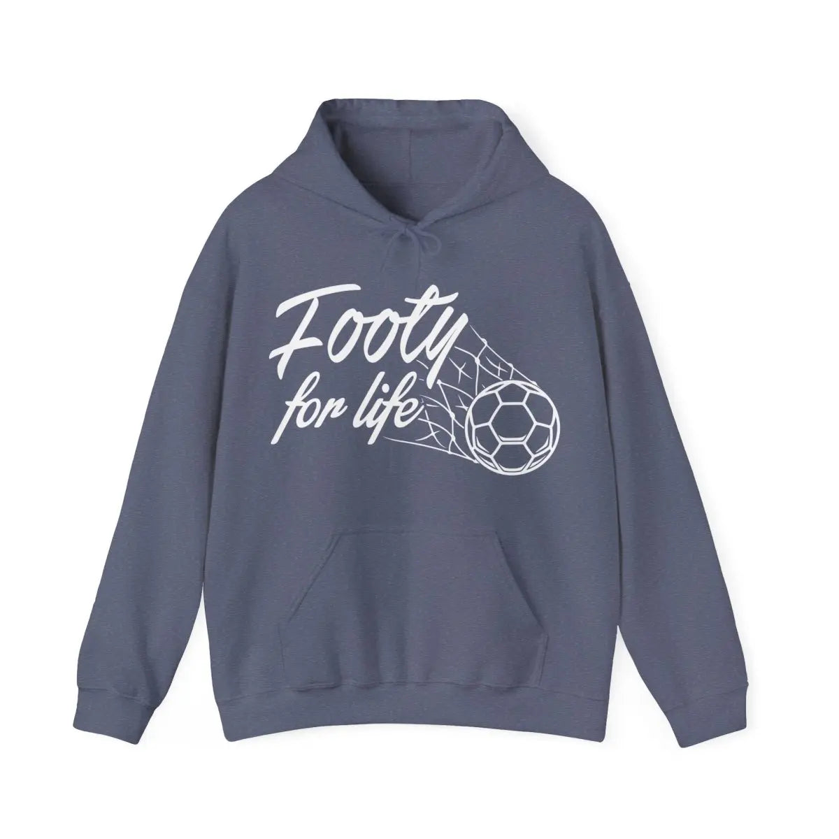 Footy For Life Heavy Blend™ Hooded Sweatshirt - Hoodie by Futbol Kingdom