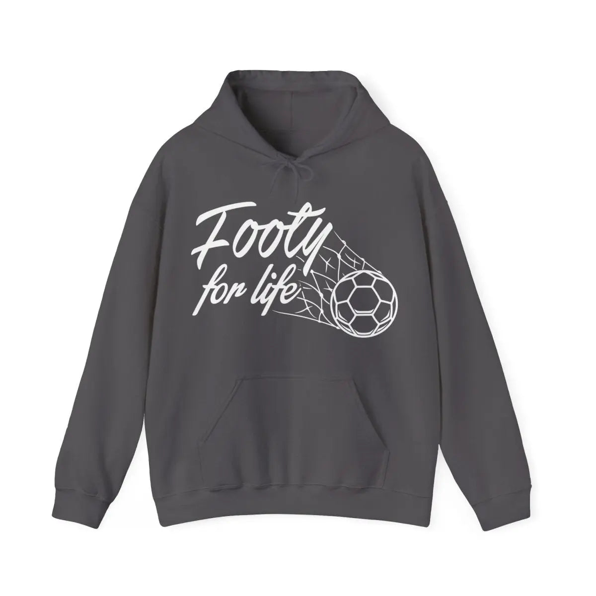 Footy For Life Heavy Blend™ Hooded Sweatshirt - Hoodie by Futbol Kingdom
