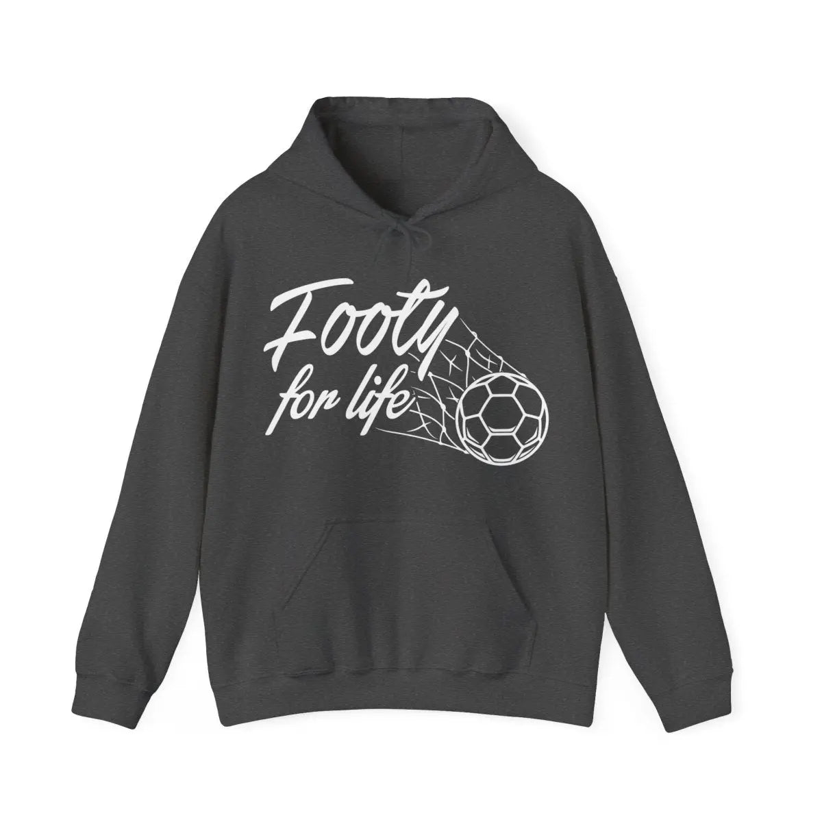 Footy For Life Heavy Blend™ Hooded Sweatshirt - Hoodie by Futbol Kingdom