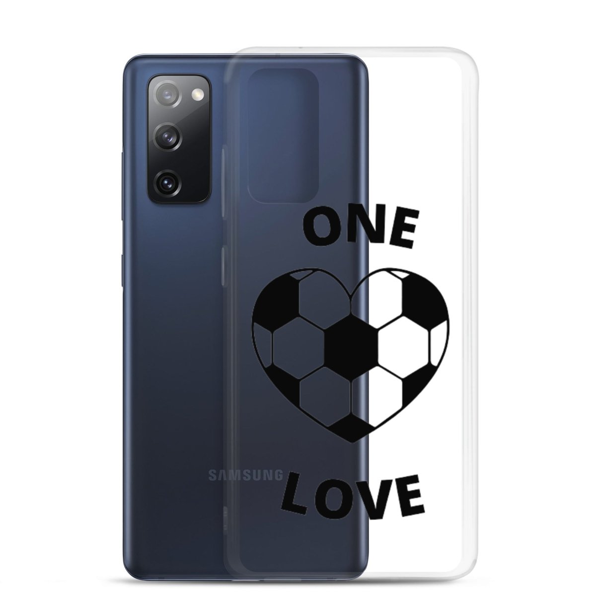 One Love Clear Case for Samsung® - Futbolkingdom