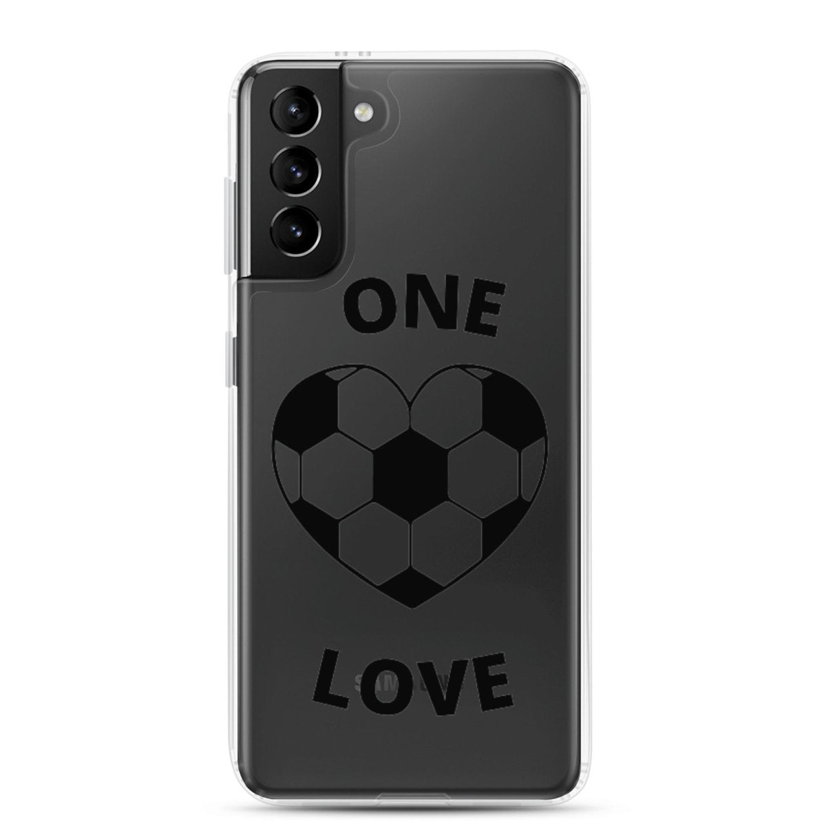 One Love Clear Case for Samsung® - Futbolkingdom