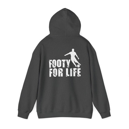"Footy For Life" Heavy Blend™ Hoodie, Hooded Sweatshirt - Futbolkingdom