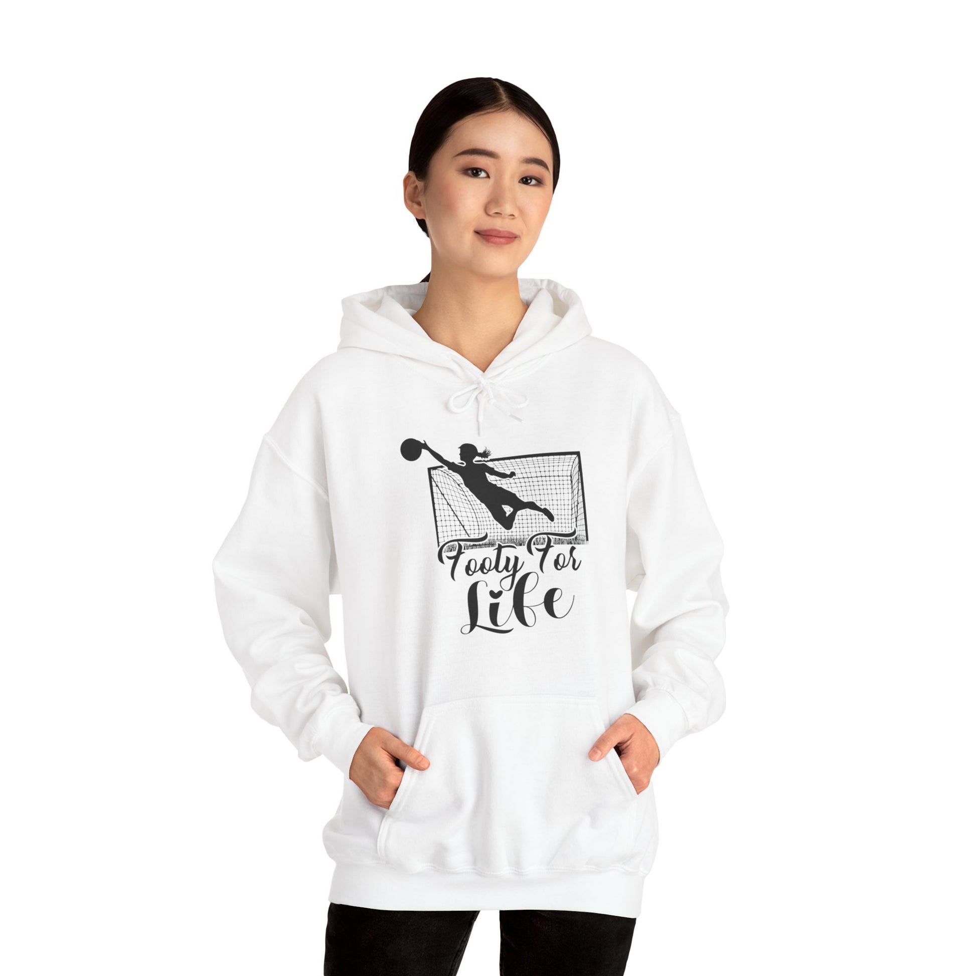 Futbol Kingdom "Footy For Life" Women's Goalie Hoodie - Futbolkingdom