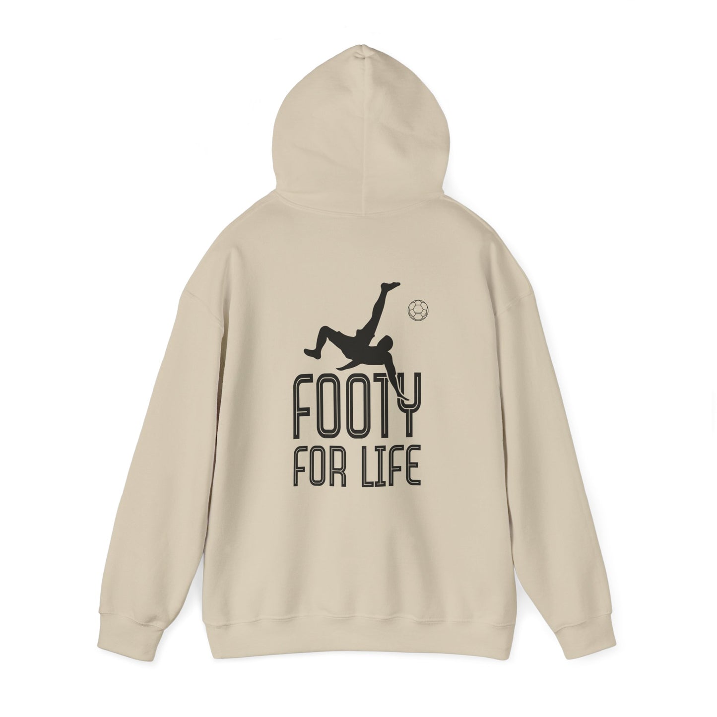 "Footy For Life" Hoodie, Hooded Sweatshirt