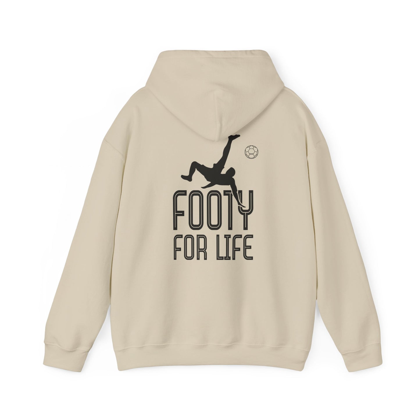 "Footy For Life" Hoodie, Hooded Sweatshirt