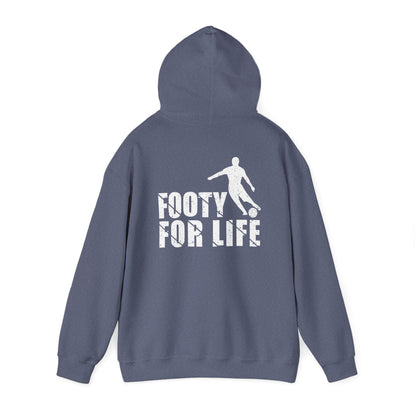 "Footy For Life" Heavy Blend™ Hoodie, Hooded Sweatshirt - Futbolkingdom