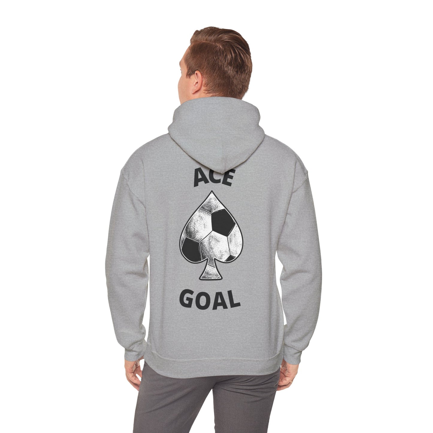 "Ace Goal" Unisex Heavy Blend™ Hooded Sweatshirt - Futbolkingdom