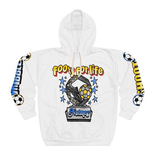 Men's Footy For Life  Pullover Hoodie (AOP)