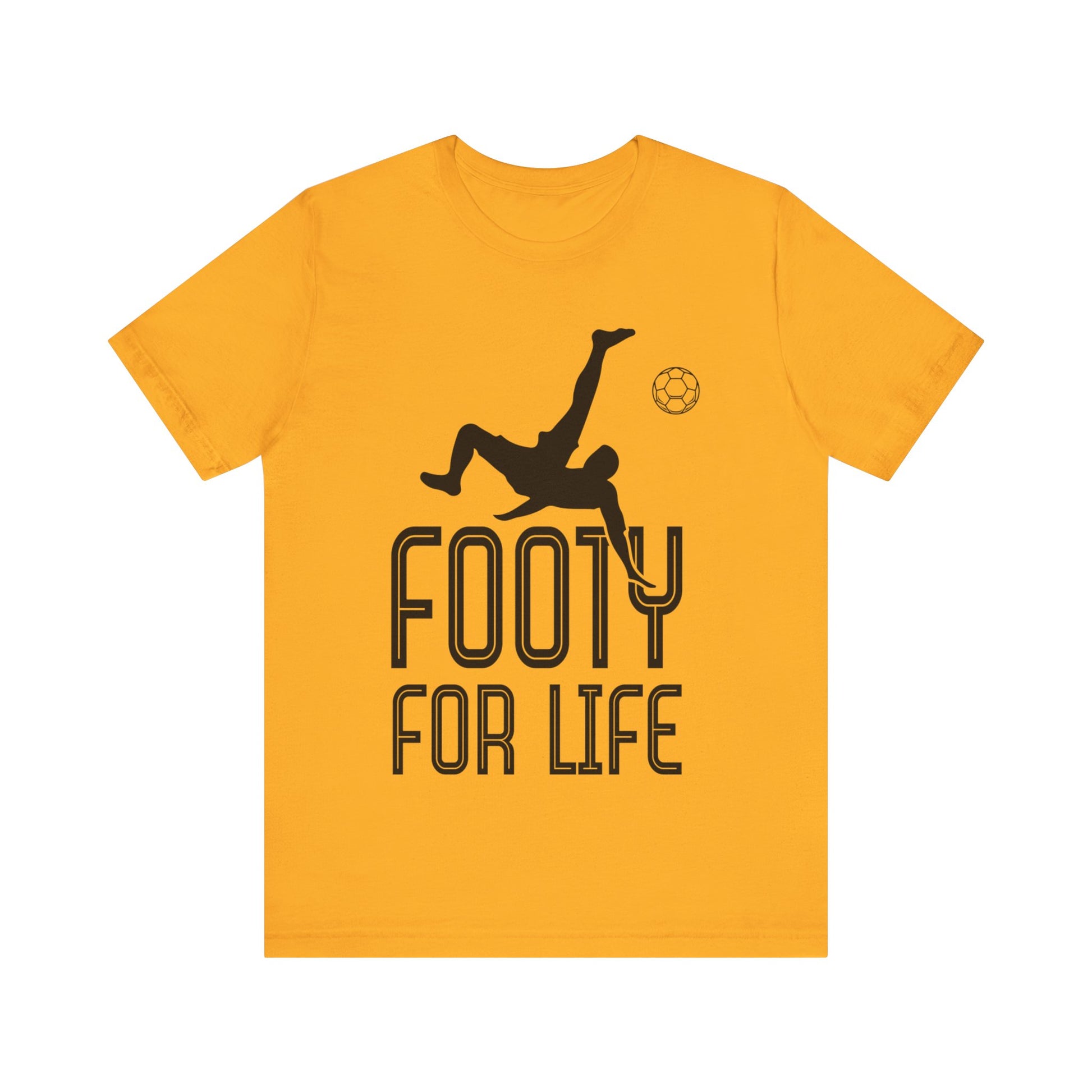 Men's Footy For Life Jersey Short Sleeve Tee - Futbolkingdom