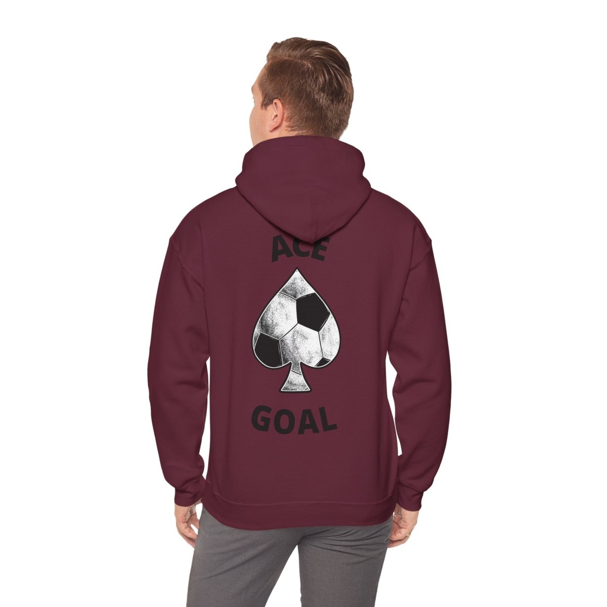 "Ace Goal" Unisex Heavy Blend™ Hooded Sweatshirt - Futbolkingdom