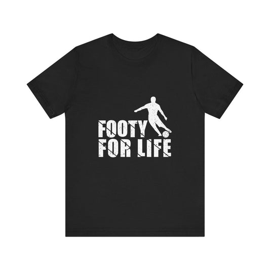 Footy For Life Jersey Short Sleeve Tee - Futbolkingdom