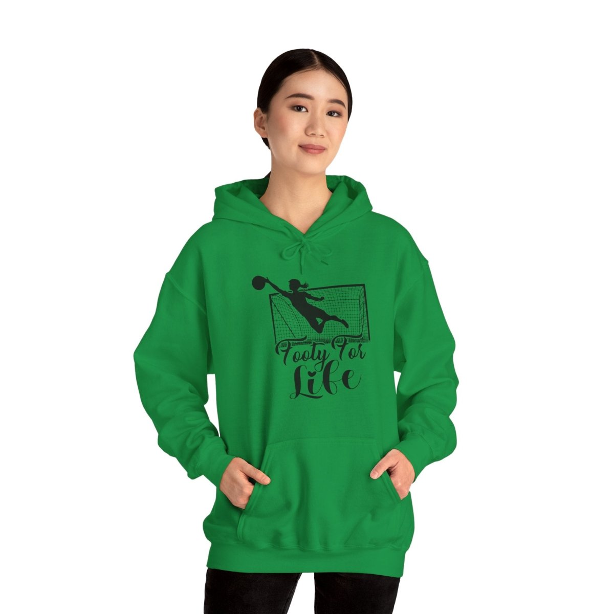 Futbol Kingdom "Footy For Life" Women's Goalie Hoodie - Futbolkingdom