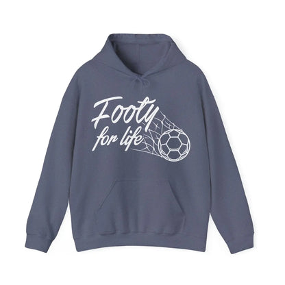 Footy For Life Heavy Blend™ Hooded Sweatshirt - Hoodie by Futbol Kingdom