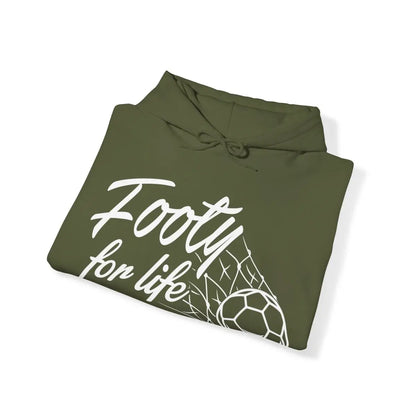 Footy For Life Heavy Blend™ Hooded Sweatshirt - Hoodie by Futbol Kingdom