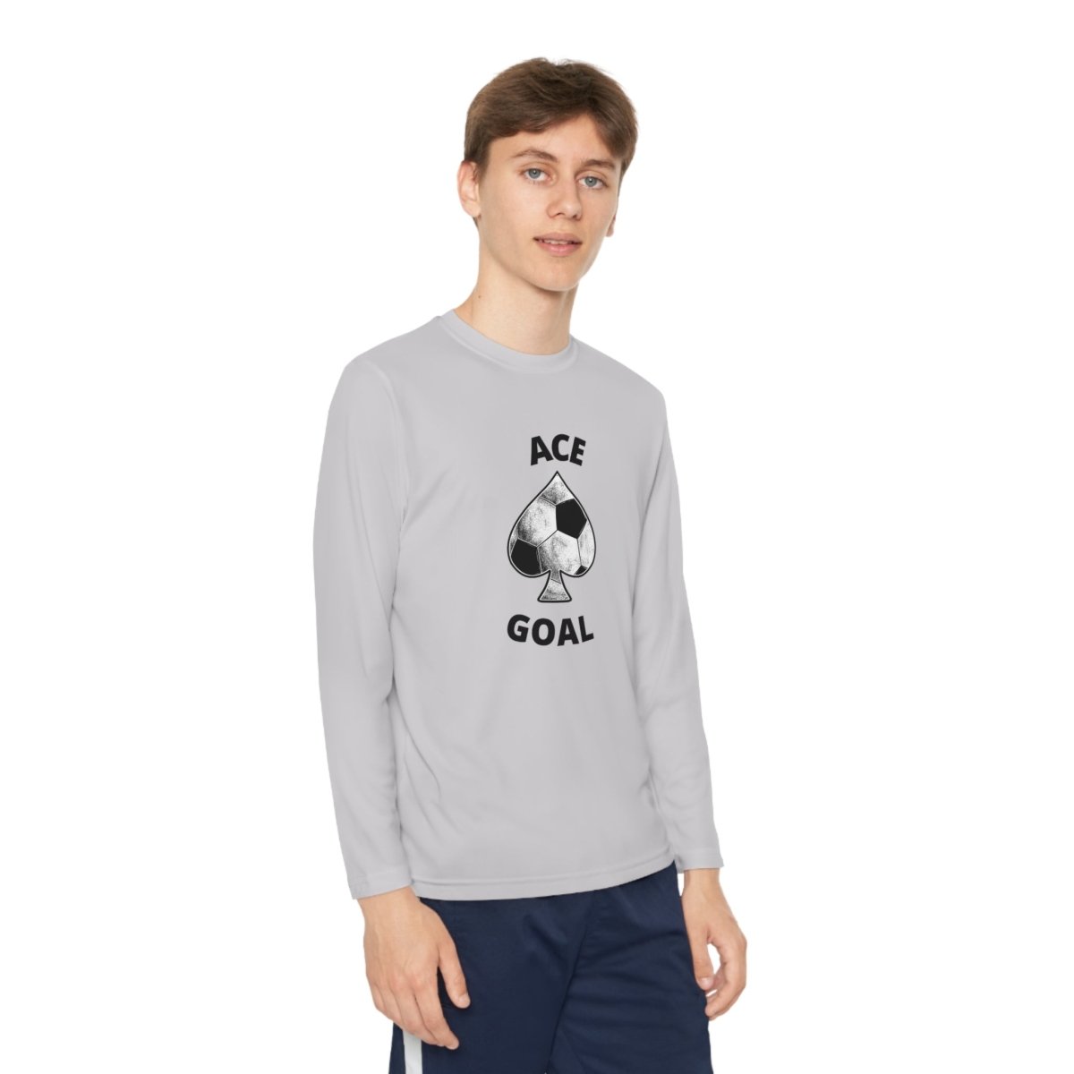 Youth Long Sleeve Competitor Tee - Futbolkingdom