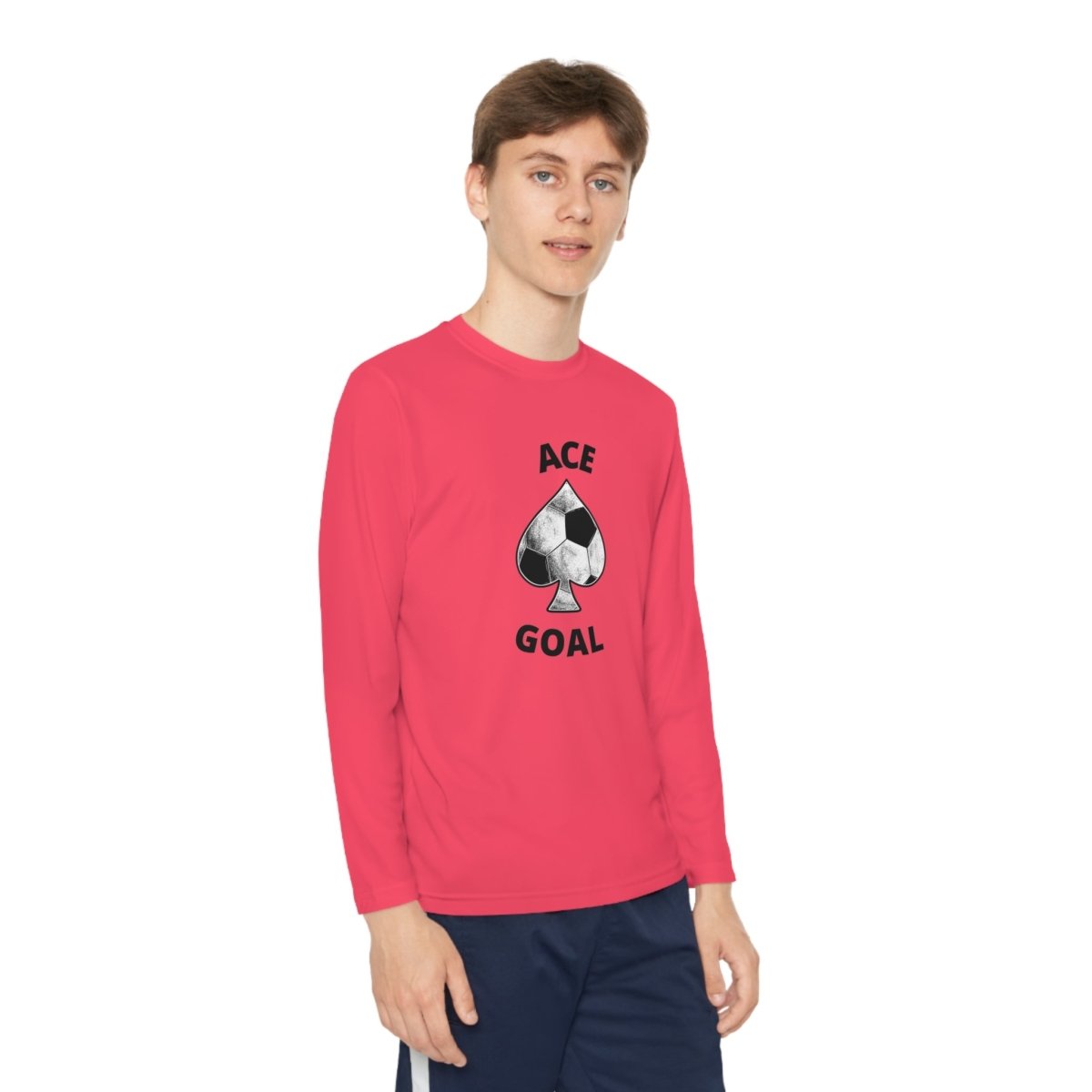 Youth Long Sleeve Competitor Tee - Futbolkingdom