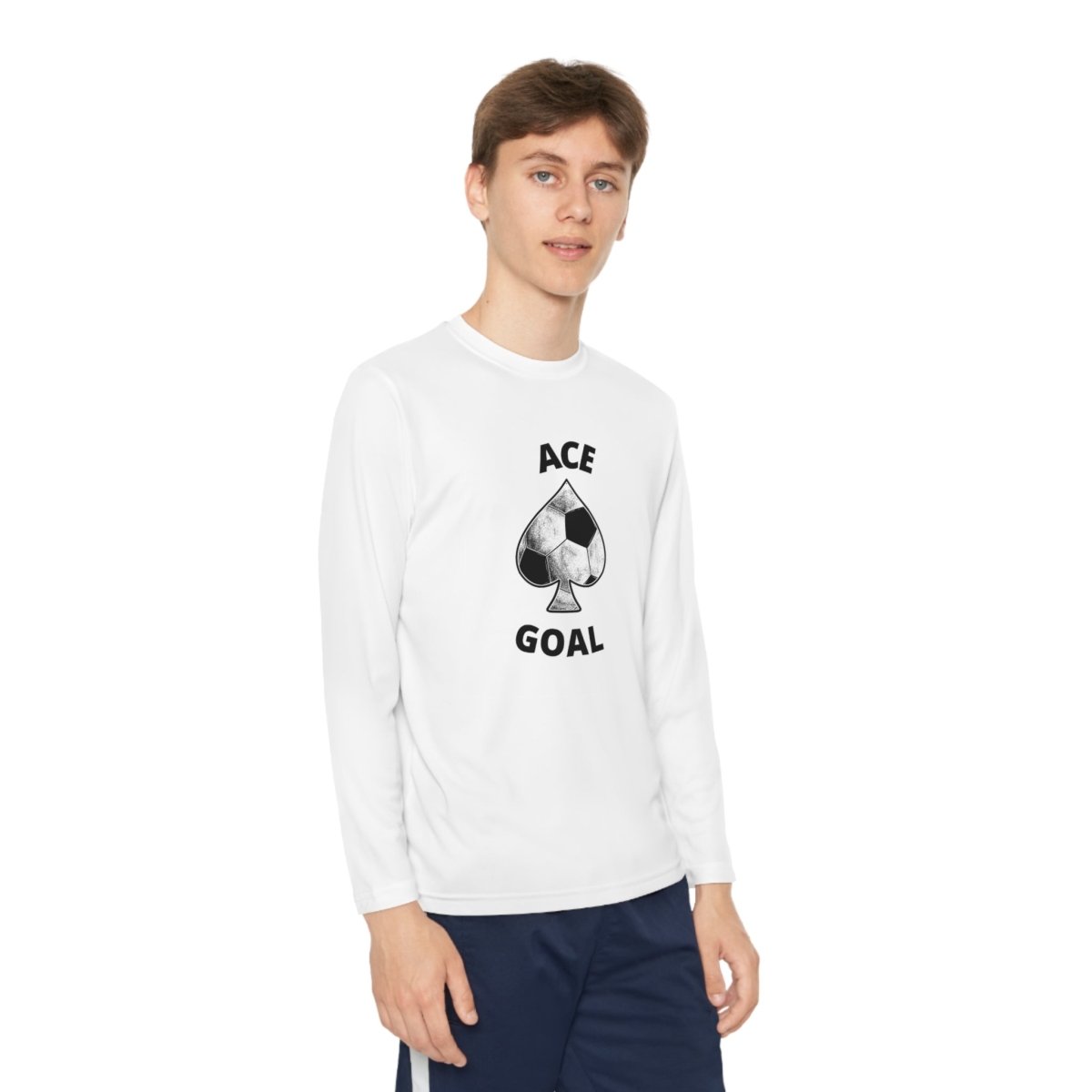 Youth Long Sleeve Competitor Tee - Futbolkingdom