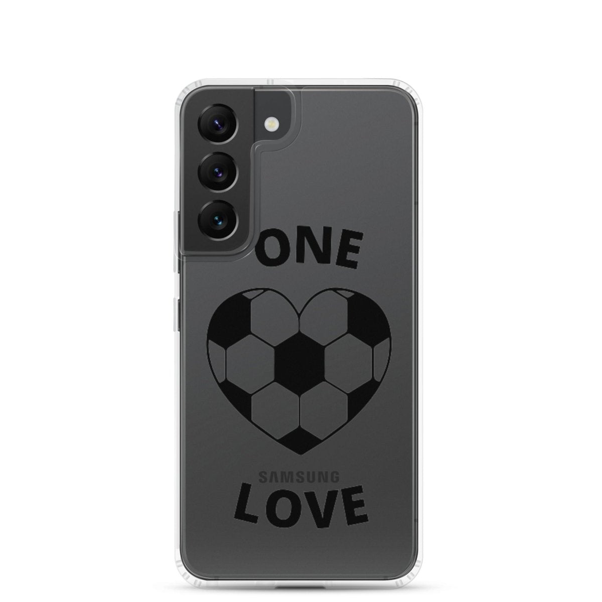 One Love Clear Case for Samsung® - Futbolkingdom