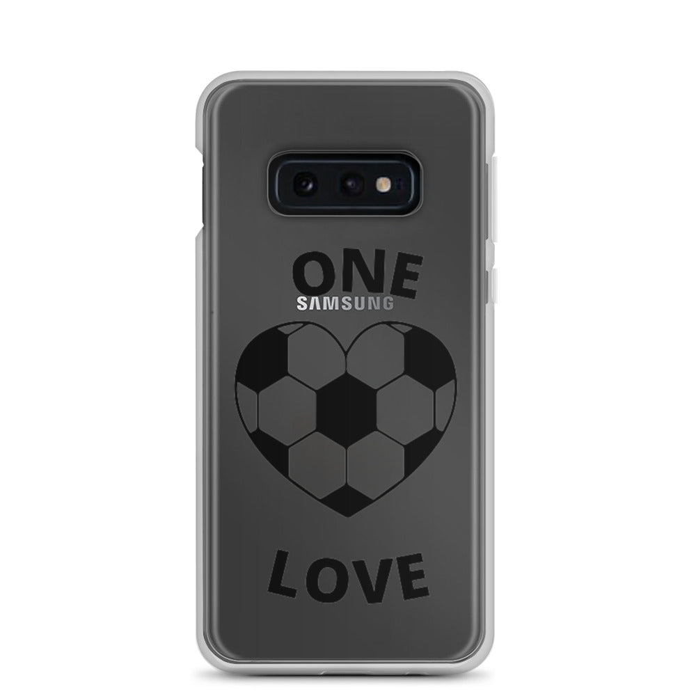 One Love Clear Case for Samsung® - Futbolkingdom