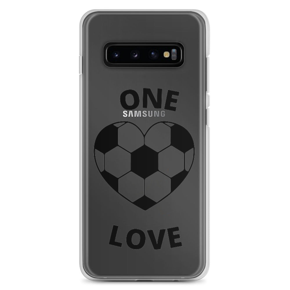 One Love Clear Case for Samsung® - Futbolkingdom