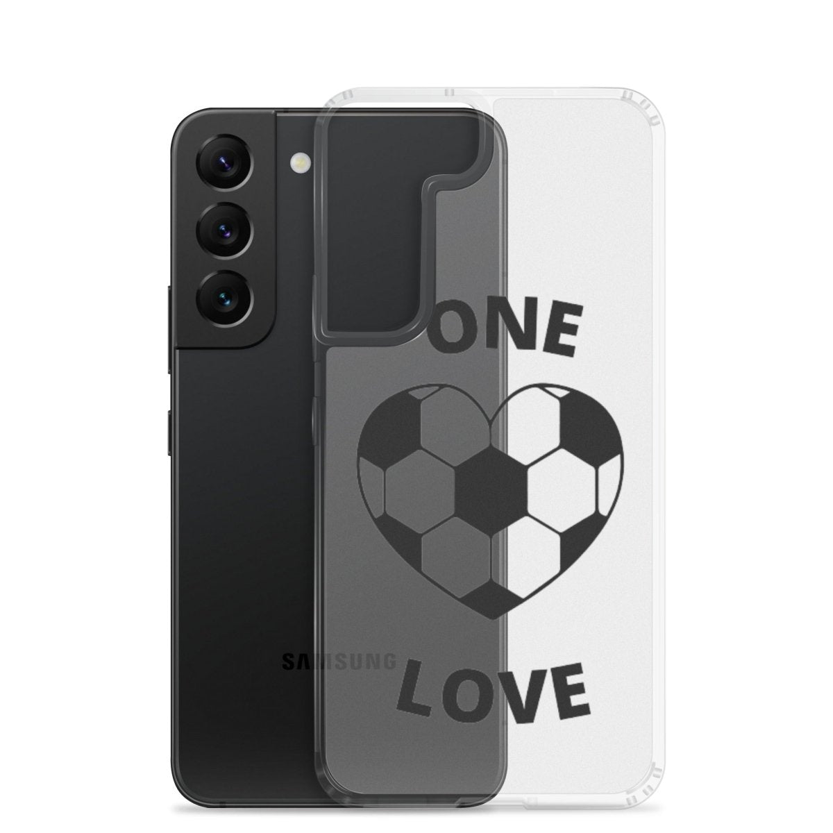 One Love Clear Case for Samsung® - Futbolkingdom