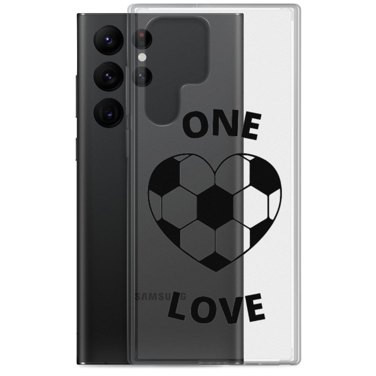 One Love Clear Case for Samsung® - Futbolkingdom