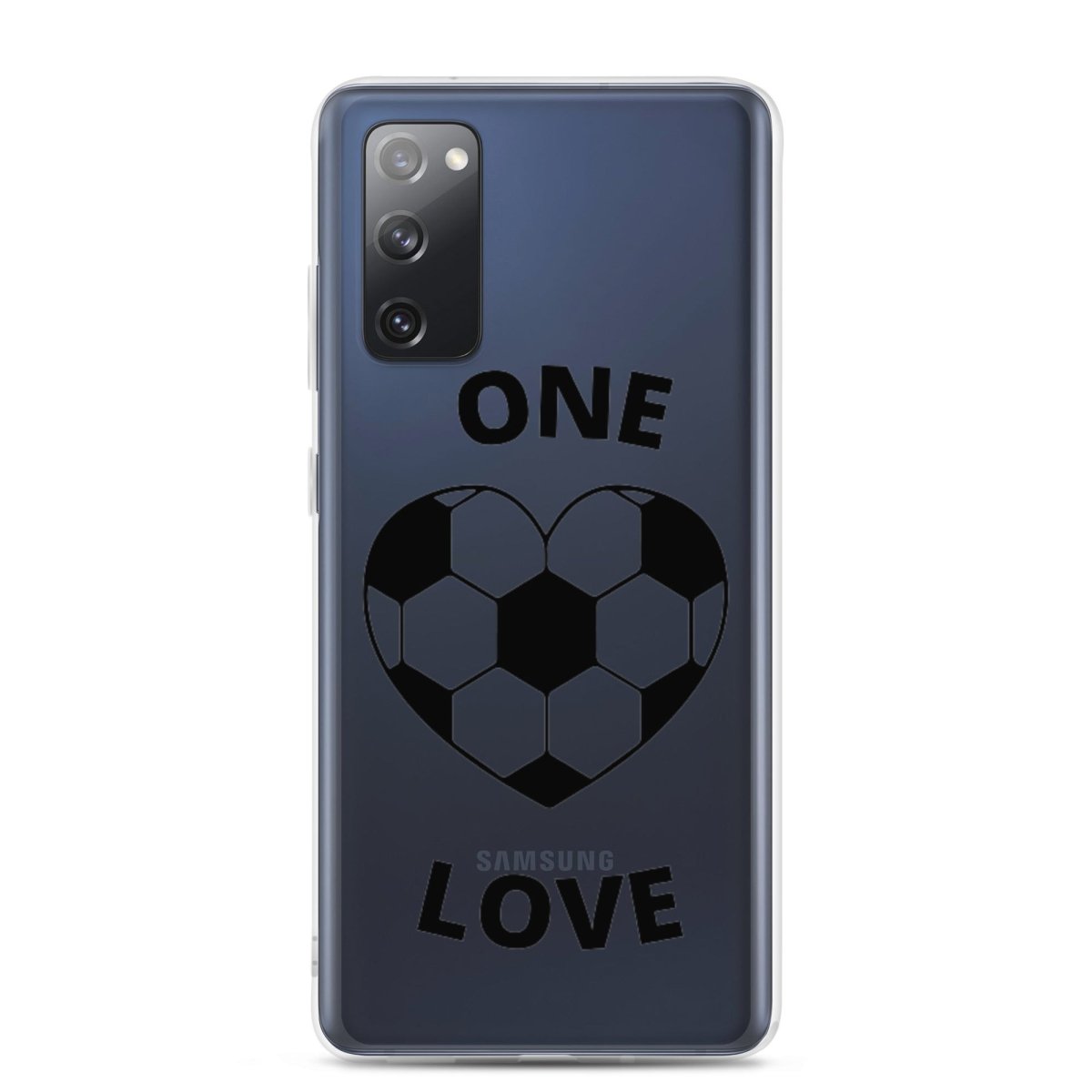 One Love Clear Case for Samsung® - Futbolkingdom