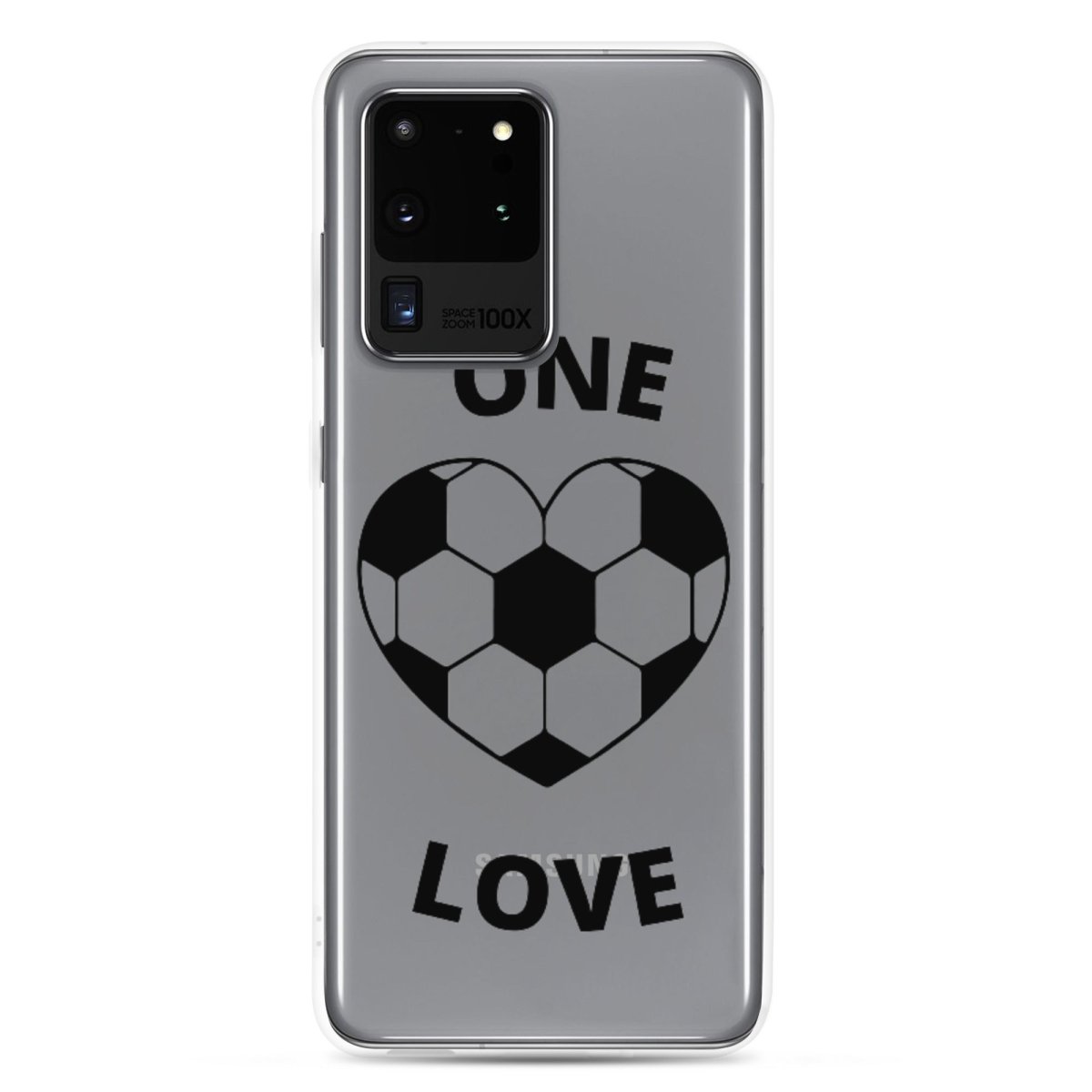 One Love Clear Case for Samsung® - Futbolkingdom