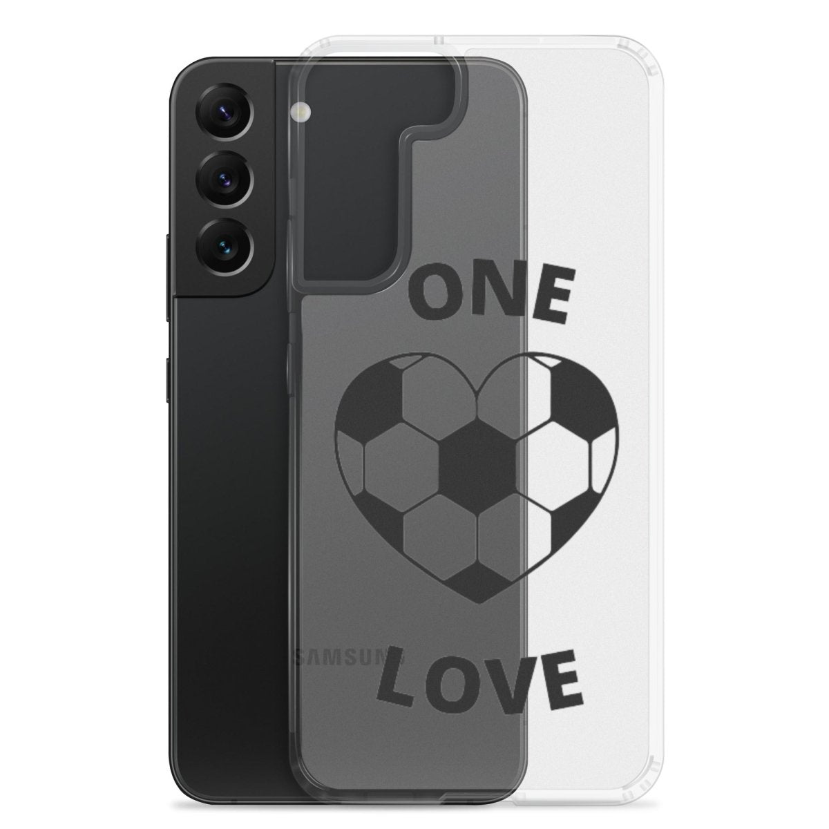 One Love Clear Case for Samsung® - Futbolkingdom