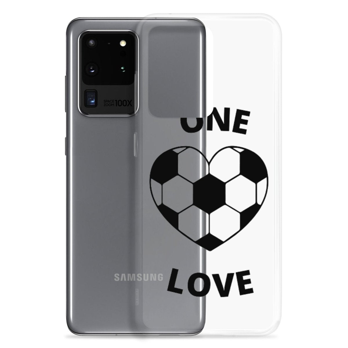 One Love Clear Case for Samsung® - Futbolkingdom