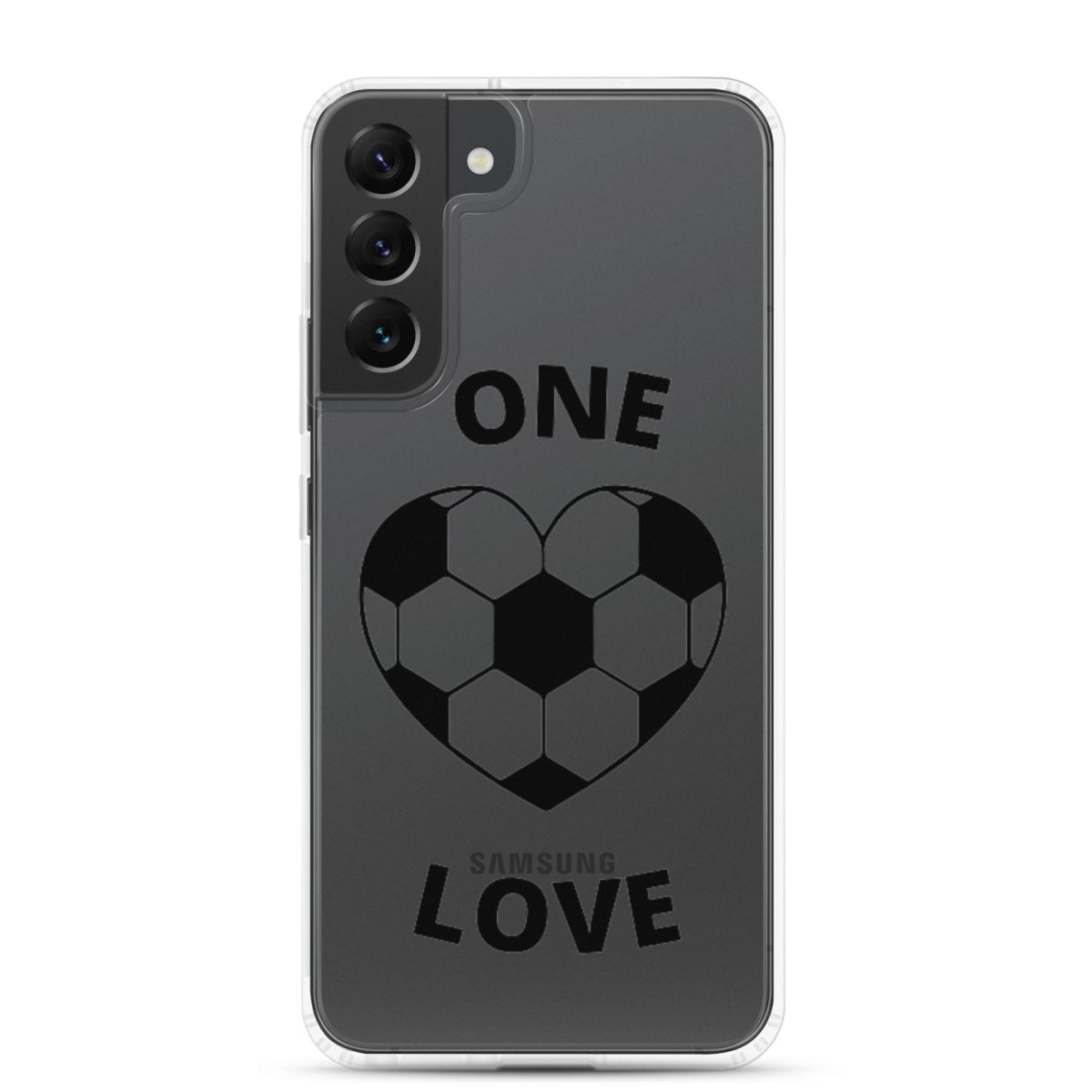 One Love Clear Case for Samsung® - Futbolkingdom