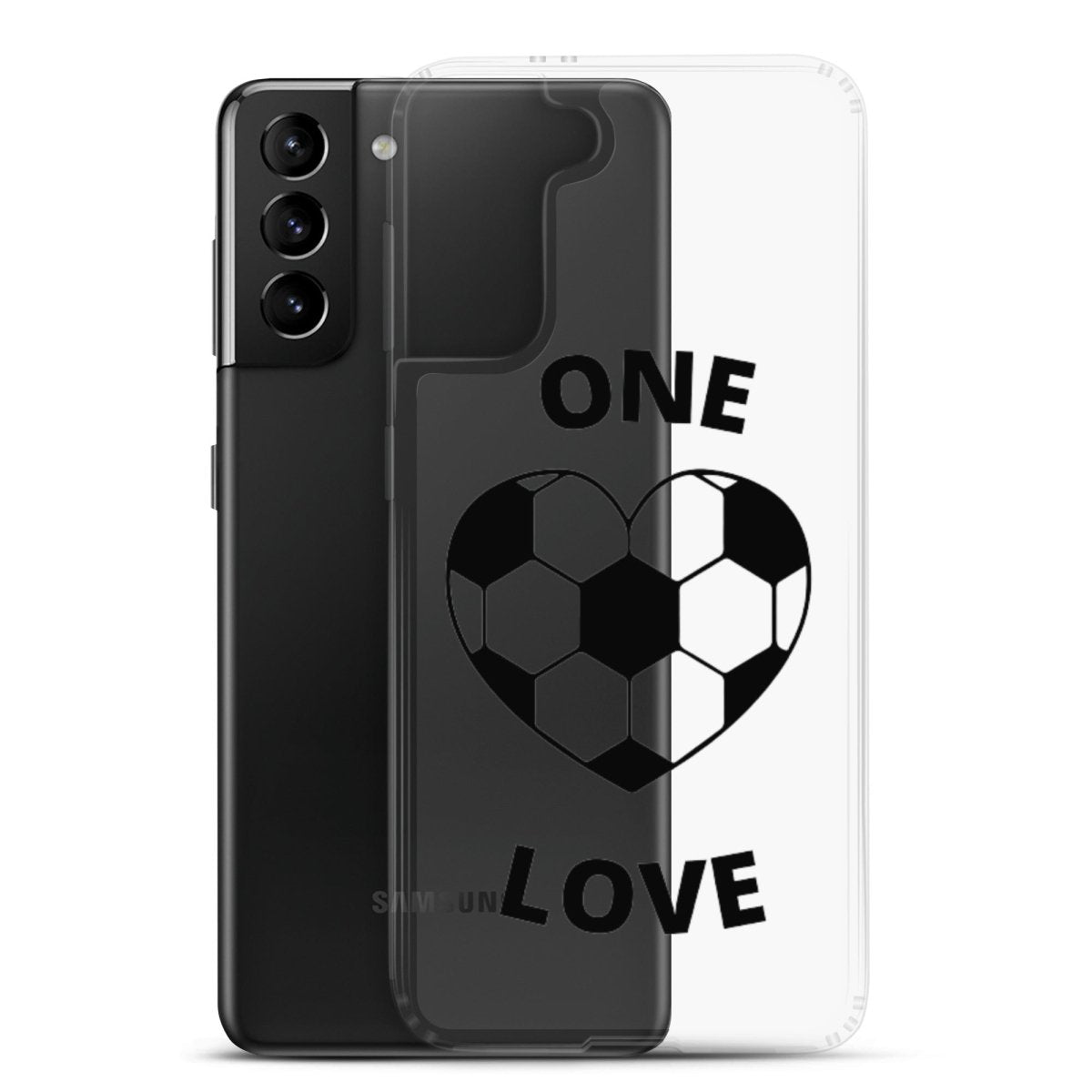 One Love Clear Case for Samsung® - Futbolkingdom