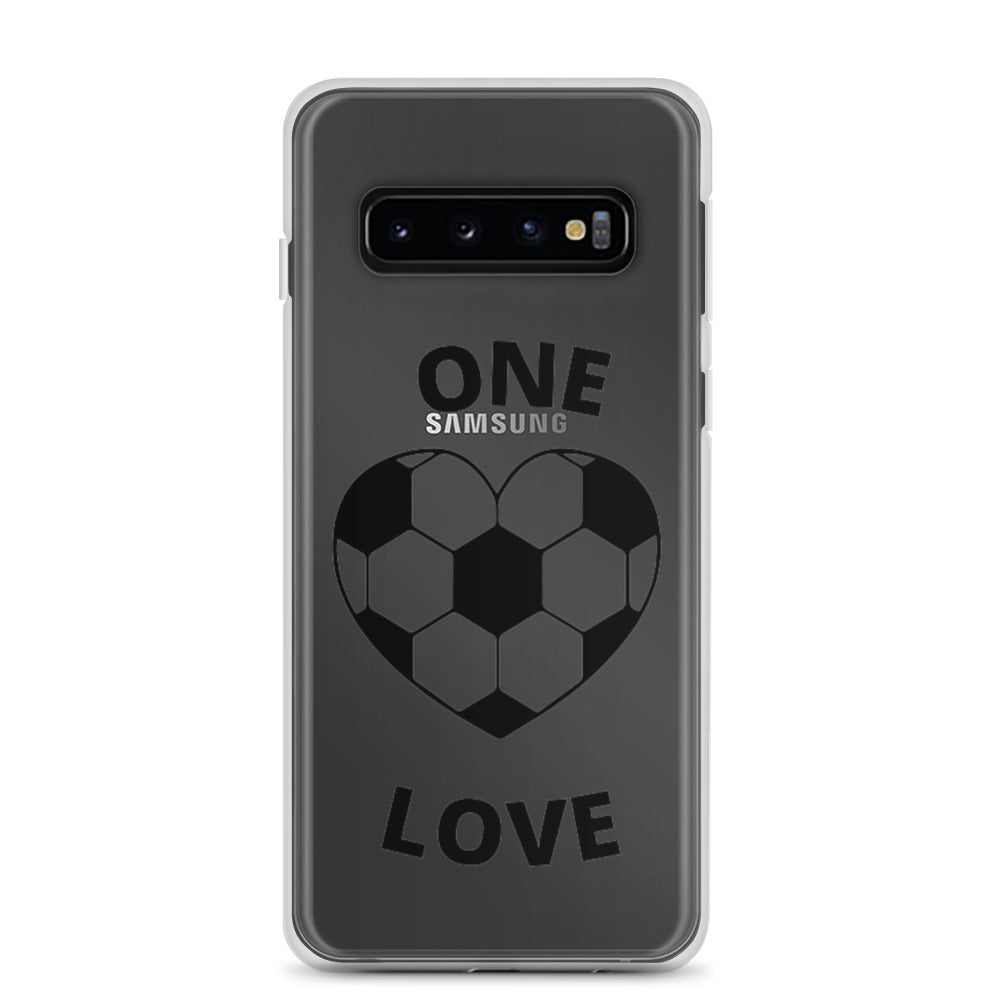 One Love Clear Case for Samsung® - Futbolkingdom